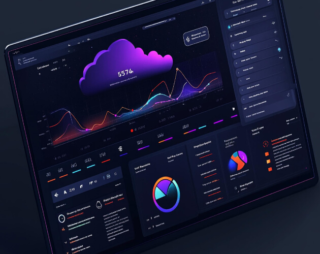 Cloud hosting dashboard Realtime resource